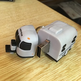 エアストリーム風 USBメモリ